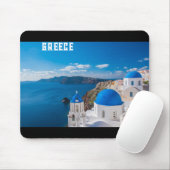 Blue Griechenland Mousepad (Mit Mouse)