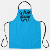 Blue Grillmaster BBQ Apron Schürze (Vorderseite)