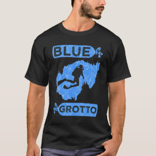 Blue Grotto TShirt Höhle Tauchen Shirt Höhle Scuba