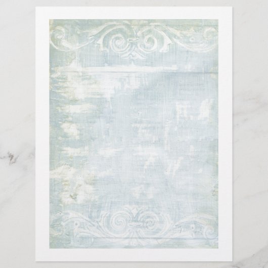 Blue Grunge Art Page (Rückseite)