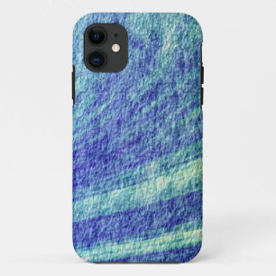 Blue grunge texture wall background Case-Mate iPhone hülle