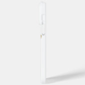 Blue Guardian Angel Art Custom iPhone Case (Rückseite / Links)