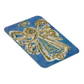 Blue Guardian Angel Custom Magnet Art Malerei (Rechte Seite)
