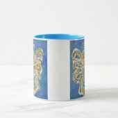 Blue Guardian Angel Holiday Tasse oder Cup (Zentrum)