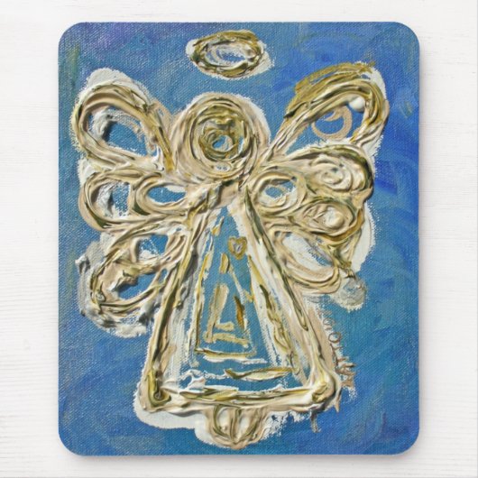 Blue Guardian Angel Mousepads (Vorne)