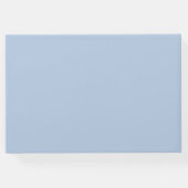 Blue Guest Book Gästebuch (Rückseite)