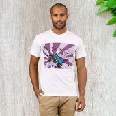 Blue Guitar Mens T - Shirt