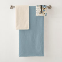 Blue Guitar Musiknotens Blume