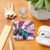 Blue Guitar Schlüsselanhänger