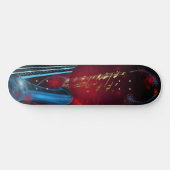 Blue Guitar Skateboard (Horizontal)