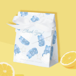 Blue Gummy Bear Boy Baby Dusche Geschenkschachtel