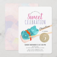 Blue Gummy Bear Candy Sushi Party Girl Birthday