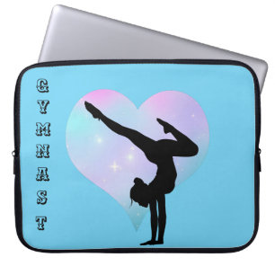 Blue Gymnast Notebook-Sieb für Mädchen - Notebook- Laptopschutzhülle