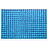 Blue Hahnentrittmuster Kariert Karo Stoff (Fat Quarter (45,7 x 55,9 cm))