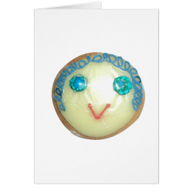 Blue Hair Emoji Art Print/Graphic (Vorne)
