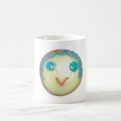 Blue Hair Emoji Art Print/Graphic Kaffeetasse (Mittel)