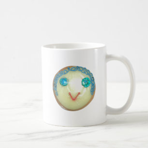 Blue Hair Emoji Art Print/Graphic Kaffeetasse