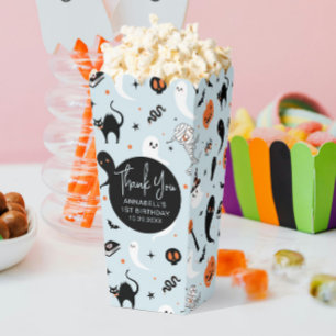 Blue Halloween Kindergeburtstag Party Popcorn Geschenkschachtel
