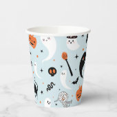 Blue Halloween-Party Paper Cups Pappbecher (Links)