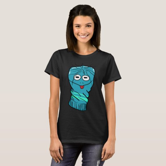 Blue Hand Puppet T-Shirt (Vorne ganz)