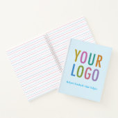 Blue Handwriting Practice Notebook Custom Logo Notizblock (Innenseite)