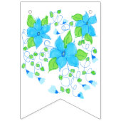 Blue Happy Birthday Banner (Erste Fahne)