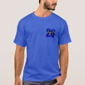 Blue Happy New Year T - Shirt (Vorderseite)