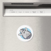 Blue Happy Niedlich Igel Magnet (In Situ (Geschirrspüler))