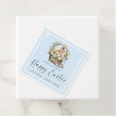 Blue Happy Oaster Bunny Geschenkanhänger (Beispiel)