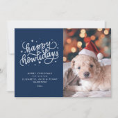 Blue Happy Weihnachten (Vorderseite)