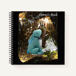 Blue Hare Notebook (nach Bedarf) Notizblock