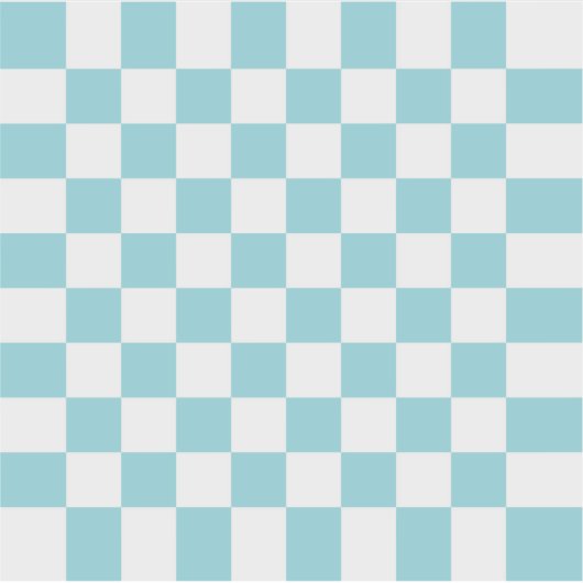 Blue Harmony Checkerboard Aufkleber (Vorderseite)
