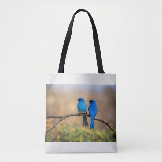 Blue Harmony - Ein Moment der Freude Tasche (Vorderseite)