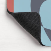 Blue Harmony over Red Mousepad (Ecke)