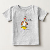 BLUE HAT GREEN HAT RED HAT OOPS Sandra Boynton Baby T-shirt (Vorderseite)