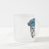 Blue Hat Koch Skull Mattglastasse (VorderseiteRechts)