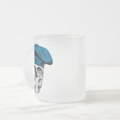 Blue Hat Koch Skull Mattglastasse (Vorderseite Links)