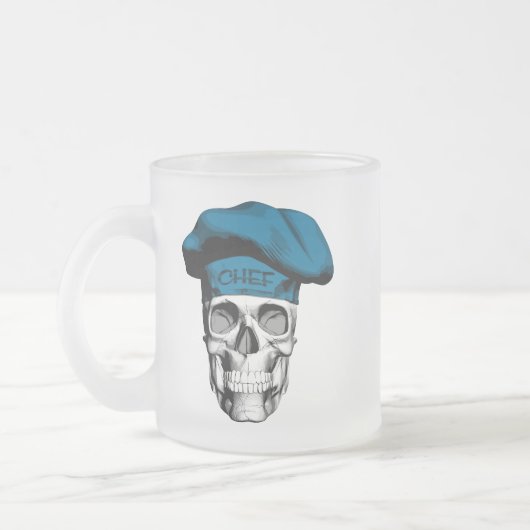 Blue Hat Koch Skull Mattglastasse (Links)