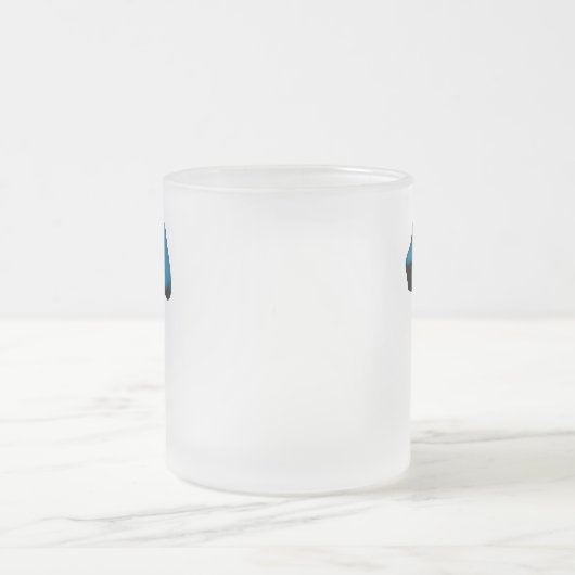 Blue Hat Koch Skull Mattglastasse (Mittel)