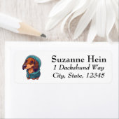 Blue Hat Red-Dackel (Insitu)