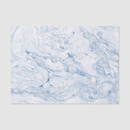 Blue Haven Marble Seidenpapier (Vorderseite)