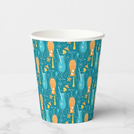 Blue Hawaii and Tropical Itch Pappbecher (Rückseite)