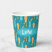 Blue Hawaii and Tropical Itch Pappbecher (Vorderseite)