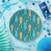 Blue Hawaii and Tropical Itch Pappteller (Party)