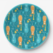 Blue Hawaii and Tropical Itch Pappteller (Vorderseite)