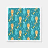 Blue Hawaii and Tropical Itch Serviette (Vorderseite)