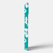 BLUE HAWAII (AQUAMARIN) Case-Mate iPhone HÜLLE (Rückseite / Rechts)