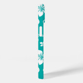 BLUE HAWAII (AQUAMARIN) Case-Mate iPhone HÜLLE (Rückseite / Rechts)