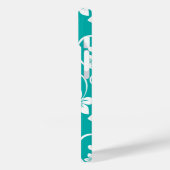 BLUE HAWAII (AQUAMARIN) Case-Mate iPhone HÜLLE (Rückseite / Links)