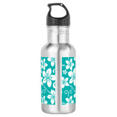 BLUE HAWAII (AQUAMARIN) EDELSTAHLFLASCHE (Rückseite)